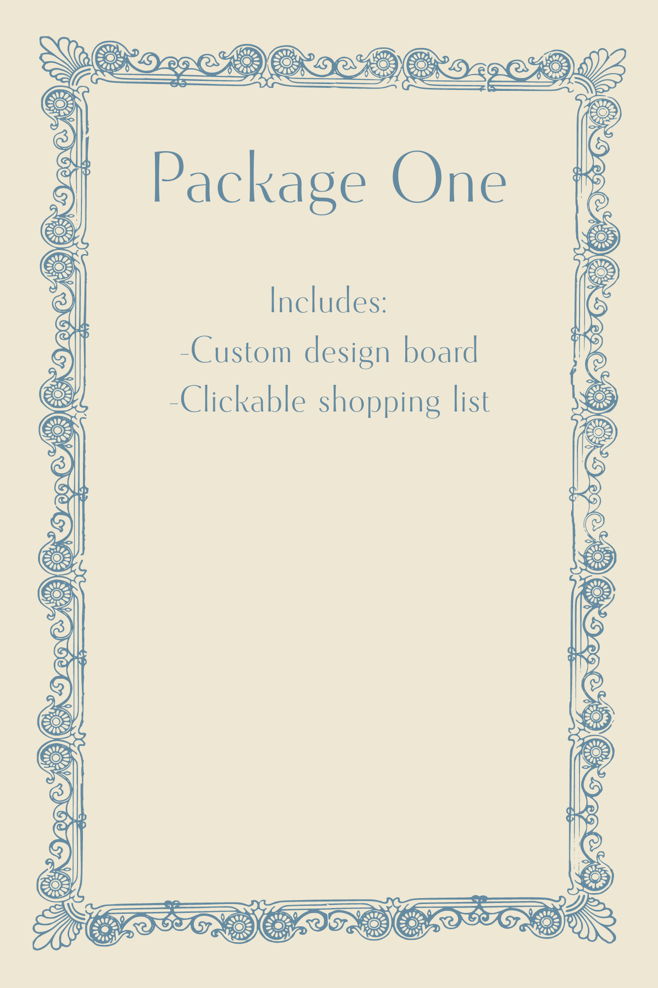 E-Design Packages