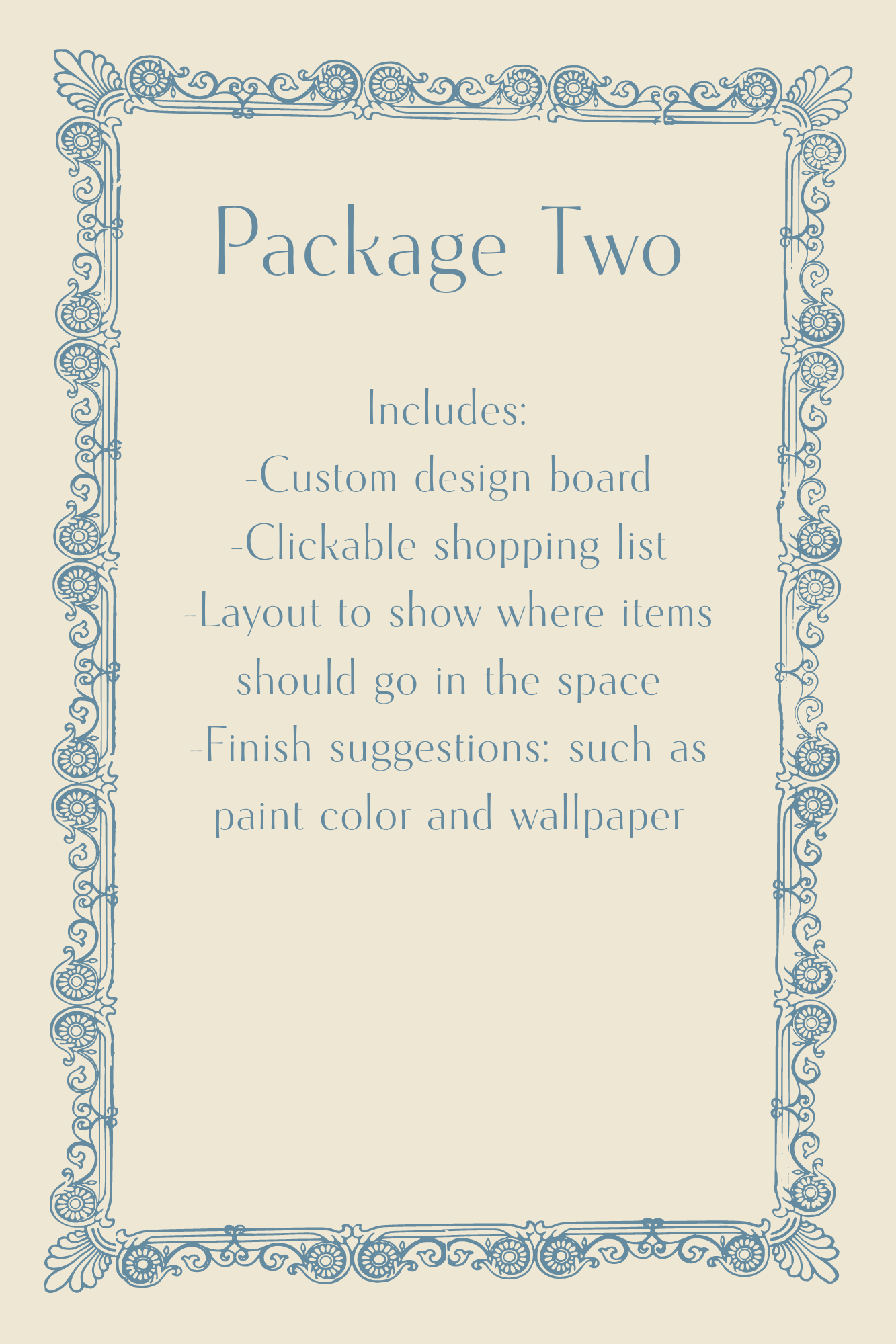 E-Design Packages