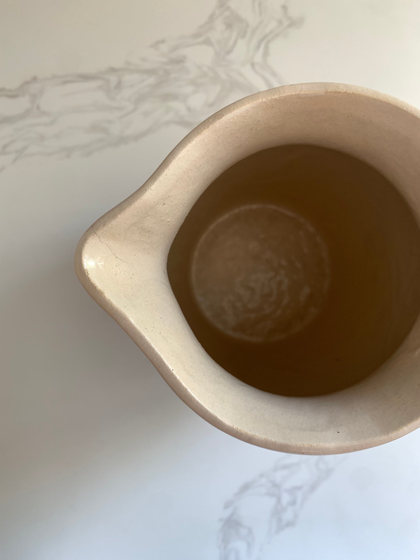 Large Stoneware Pitcher
