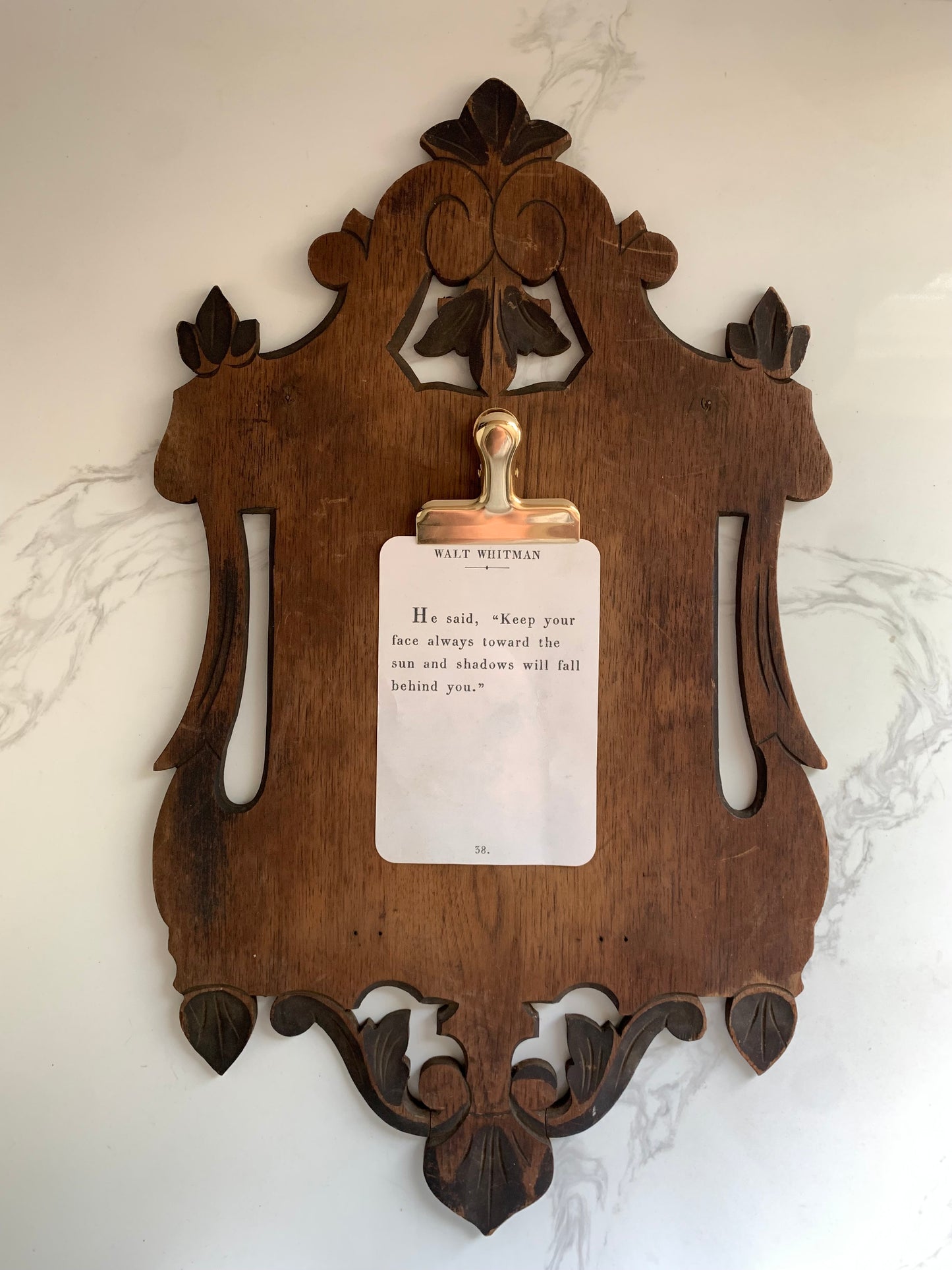Wooden Plaque