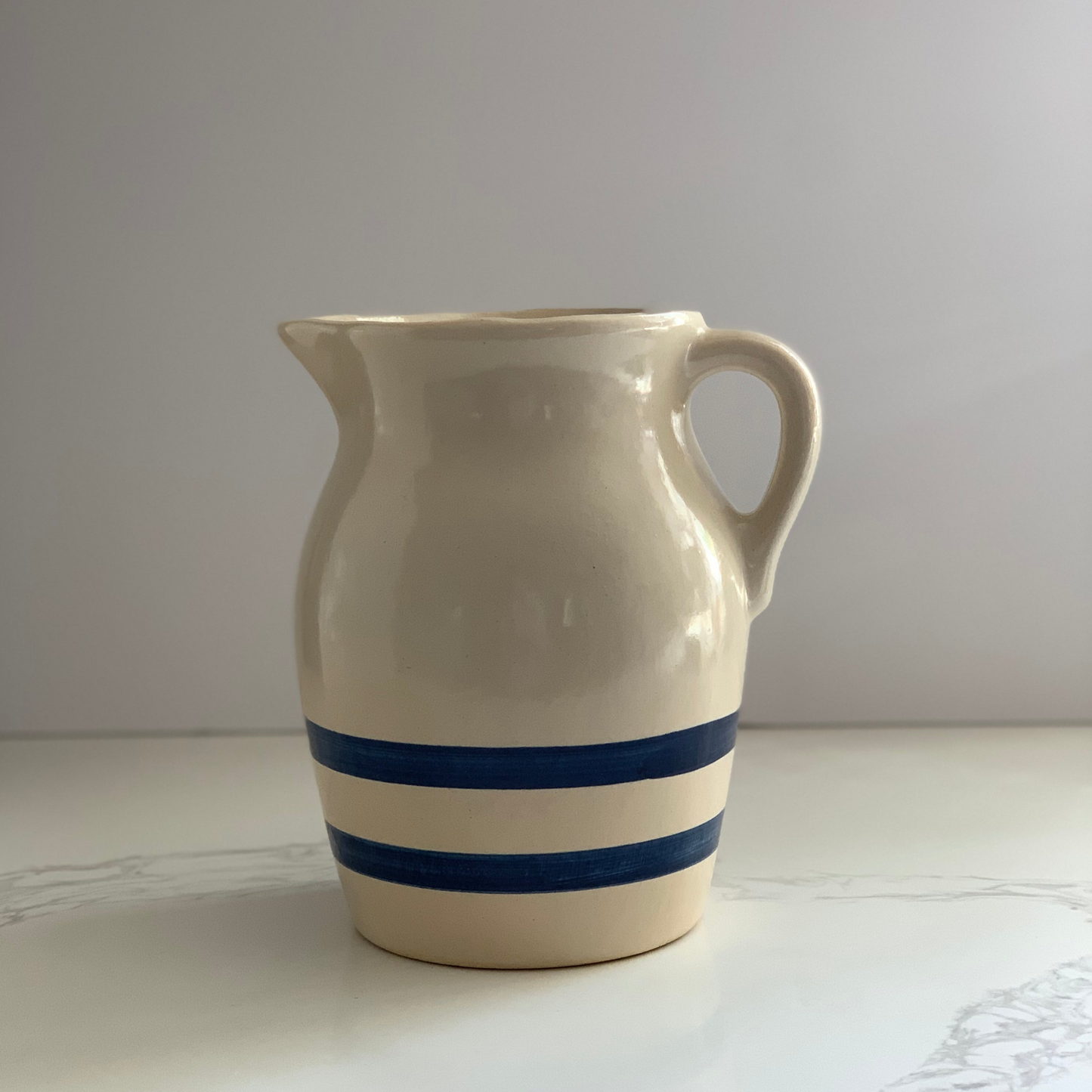 Large Stoneware Pitcher