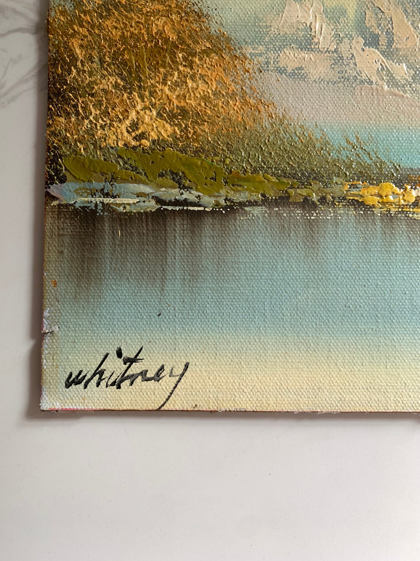 Original Autumnal Landscape Oil Painting