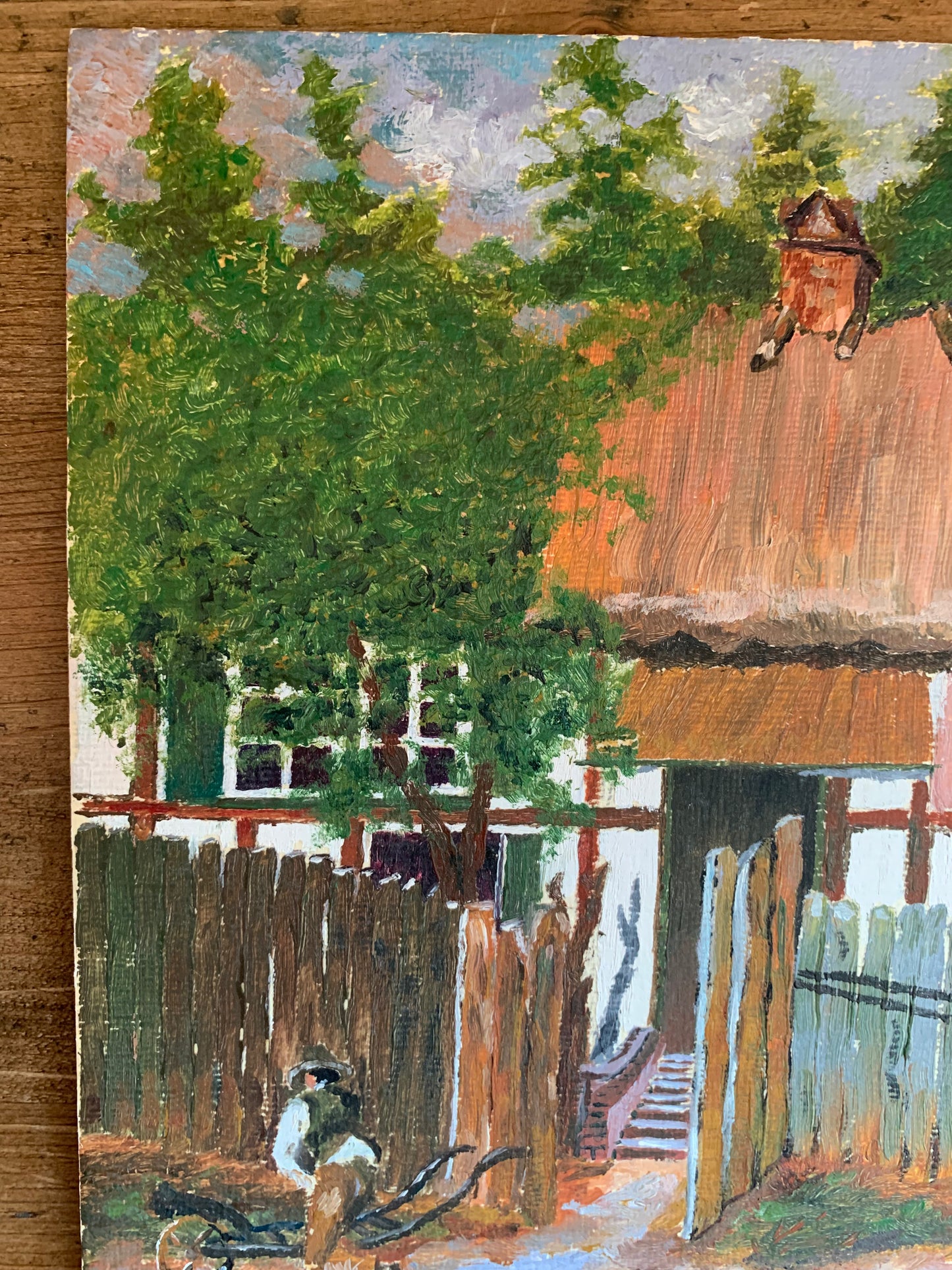 Signed Original Cottage Artwork
