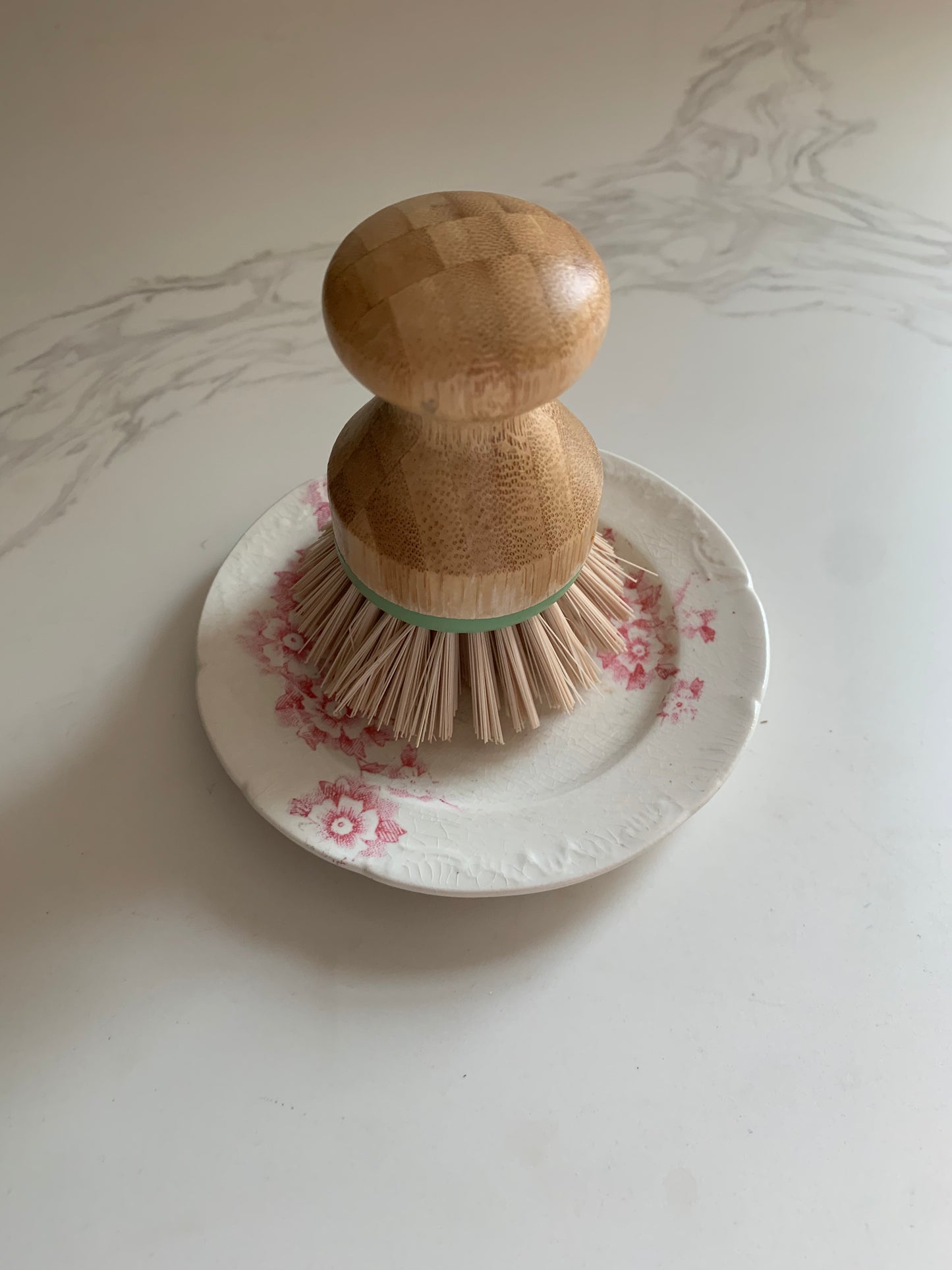 Petite Pink Floral Plate