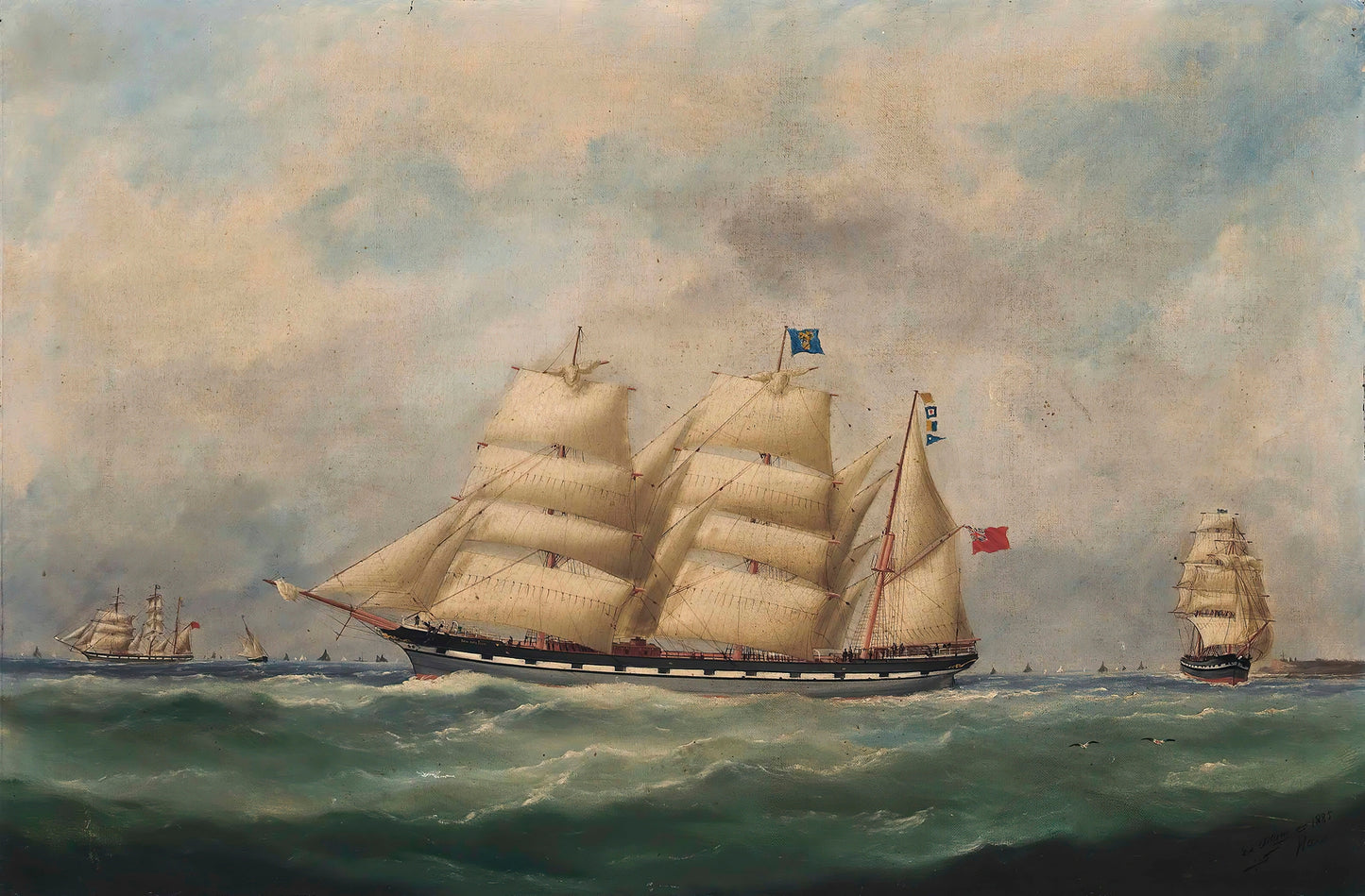 “The Johnson Paterson in Three Positions Off Le Havre”