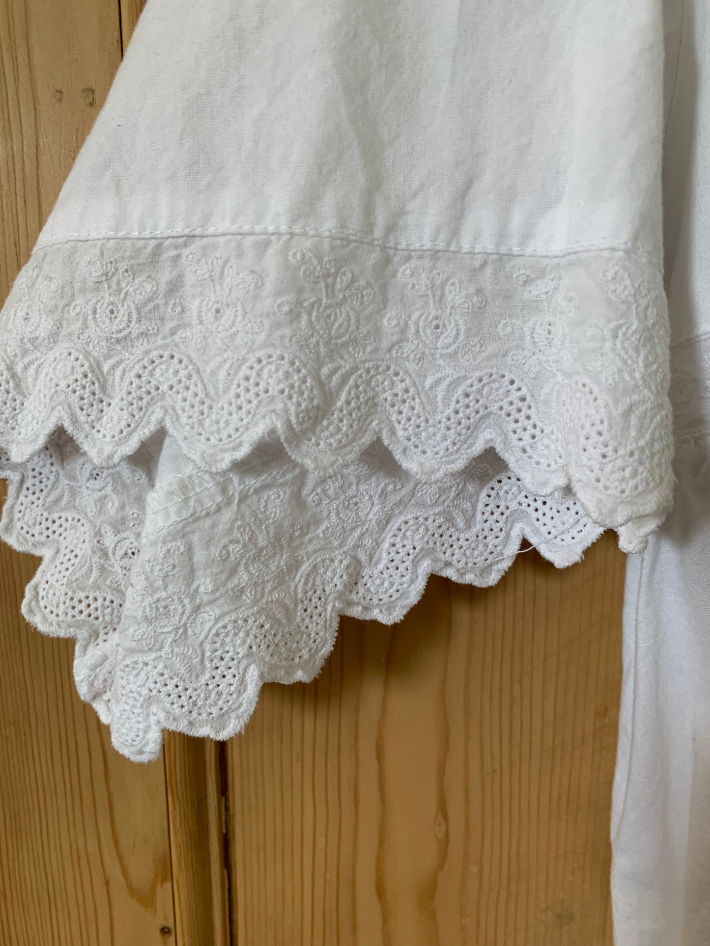 White Cotton Nightgown