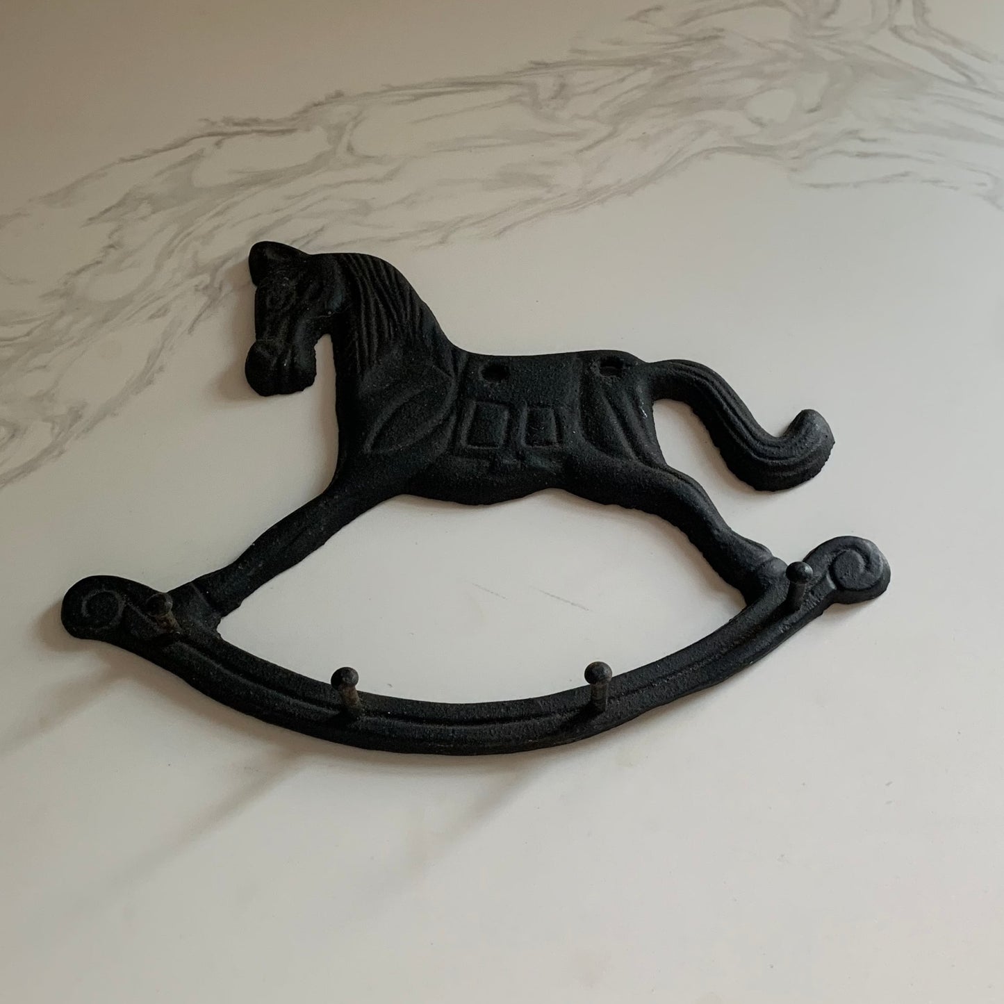 Iron Rocking Horse Hooks
