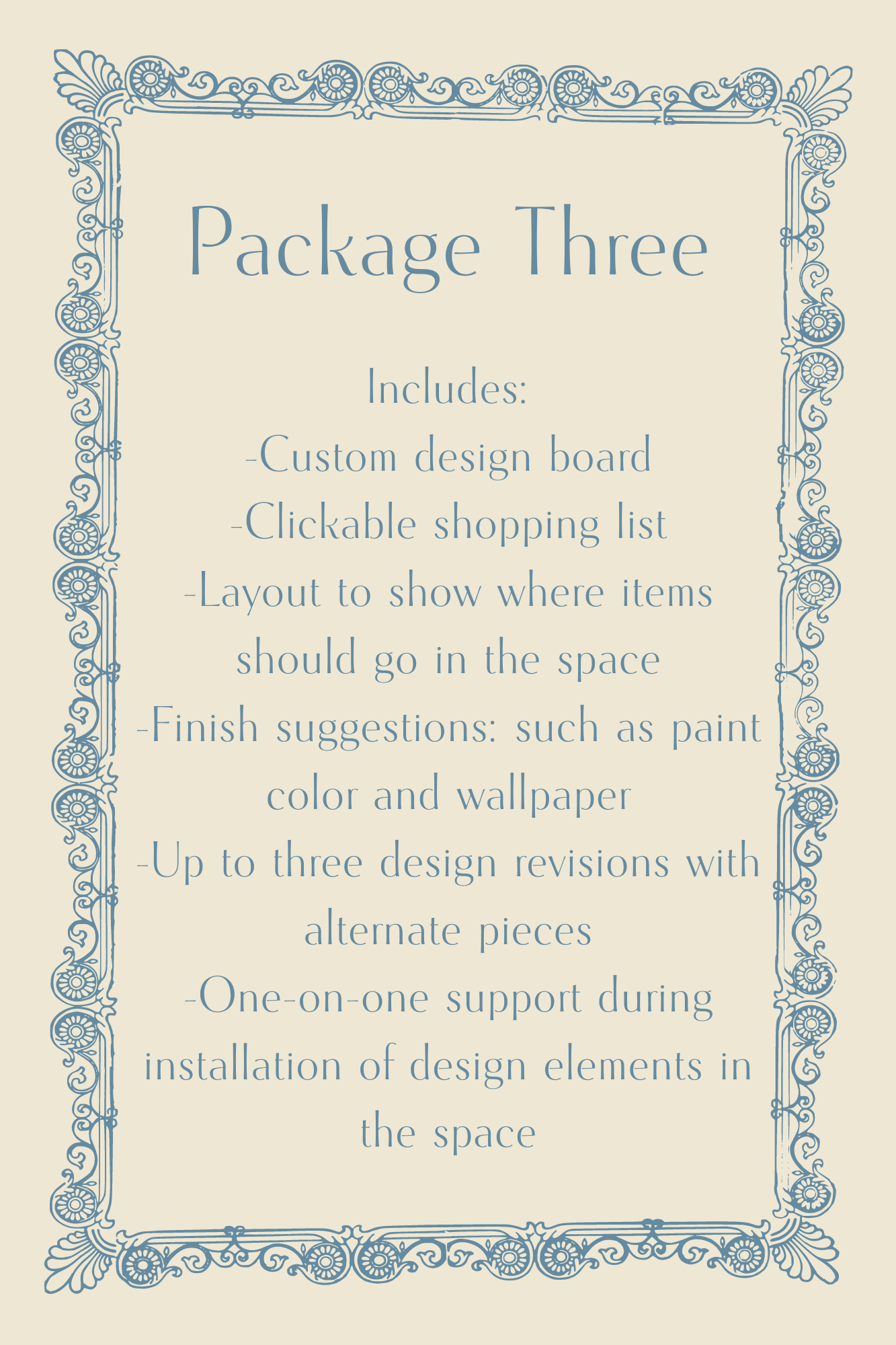 E-Design Packages
