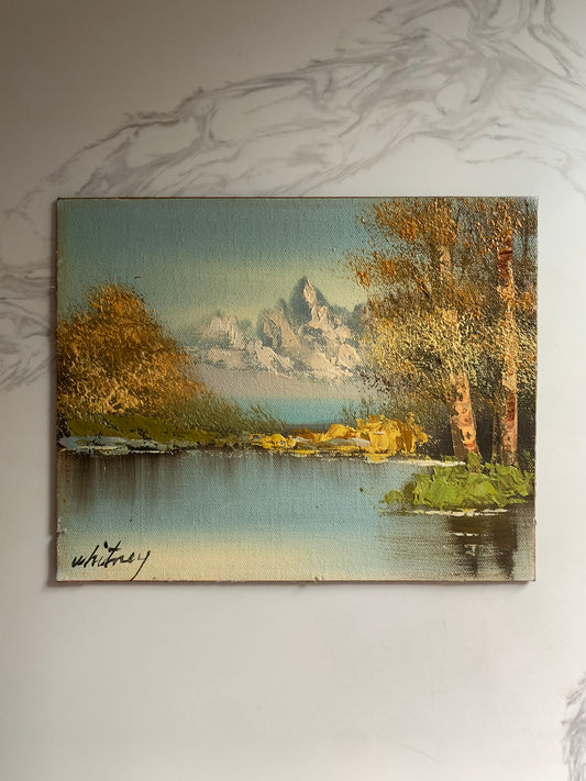 Original Autumnal Landscape Oil Painting