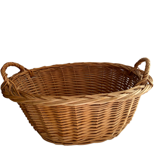 Mini Wicker Laundry Basket