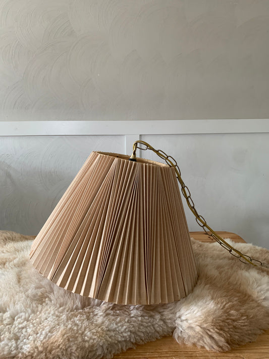 Pleated Pendant Light-Locals Only