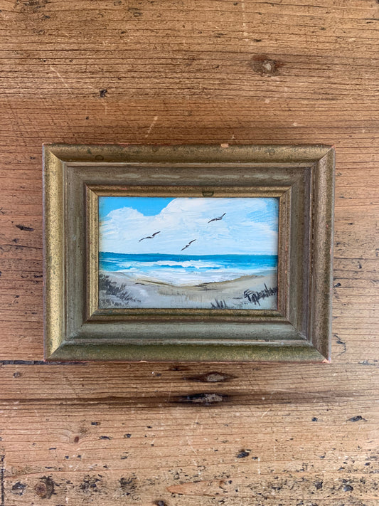 Petite ocean painting